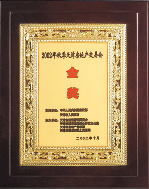 2002年秋季天津房地产交易会金奖